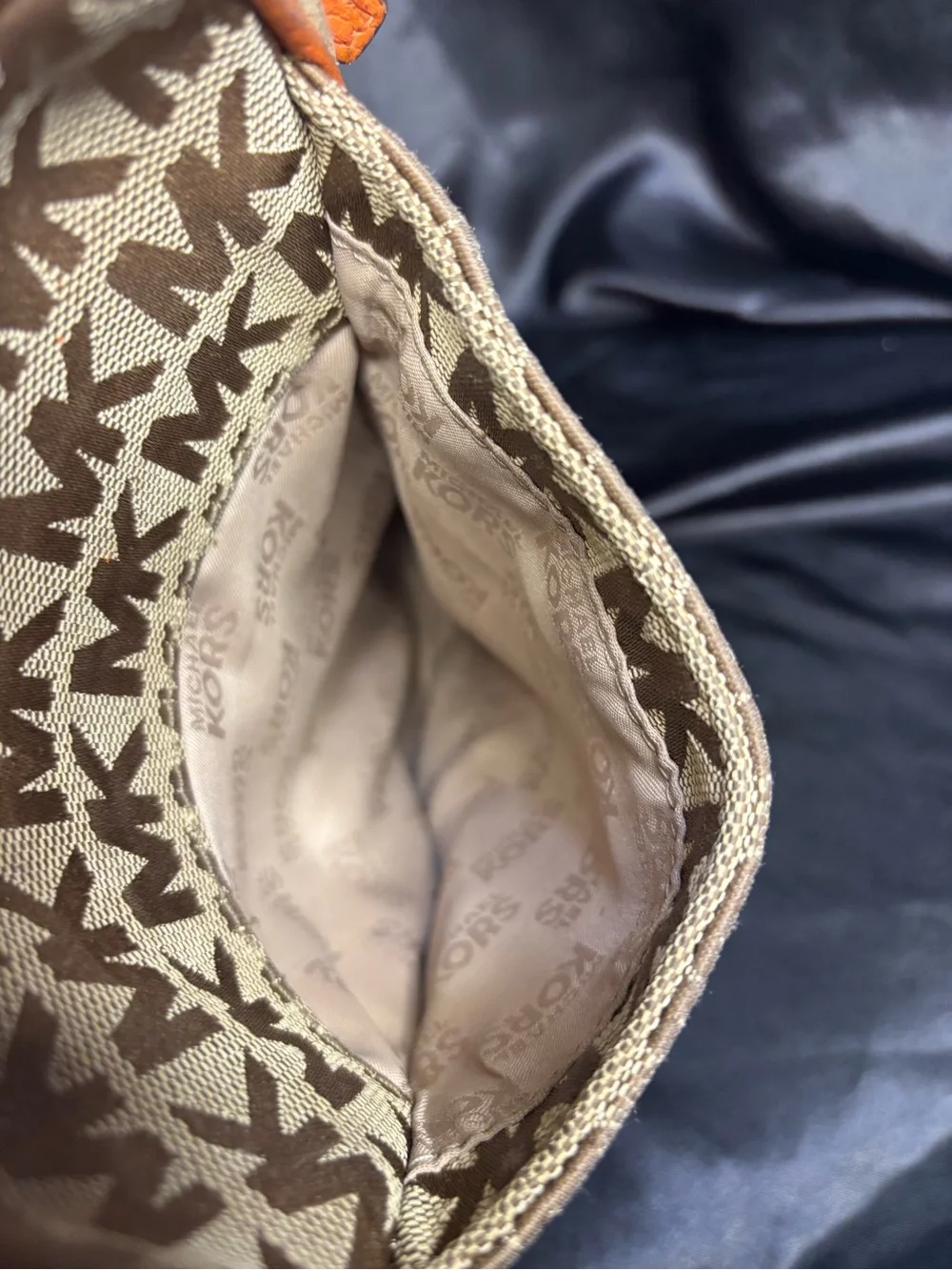 Michael Kors brown leather